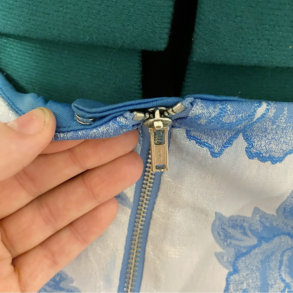 Modcloth Jacquard Floral Dress - Picture 13 of 16